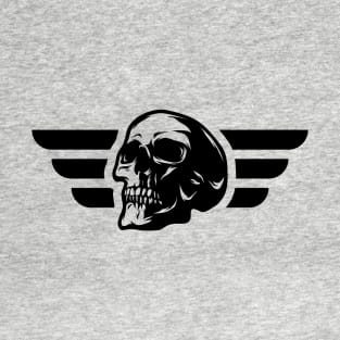 Wing Skull Logo T-Shirt